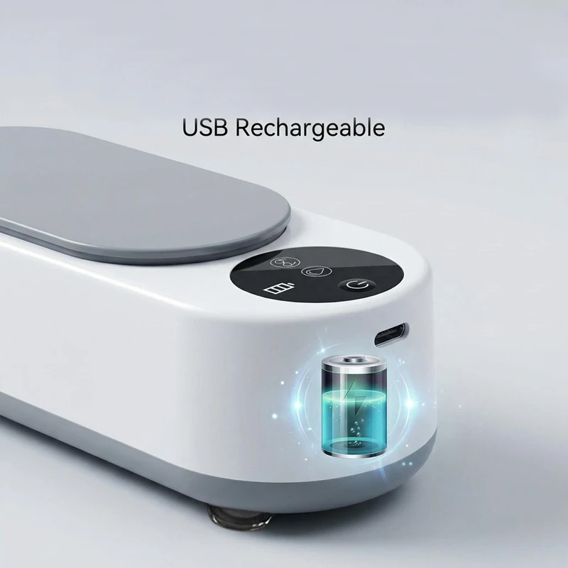 Lenovo – neues, tragbares Ultraschall-Reinigungsgerät für den Hausgebrauch, vielseitiges Reinigungsgerät für Brillen, Schmuck, Zahnprothesen und Uhren. – Detail 9