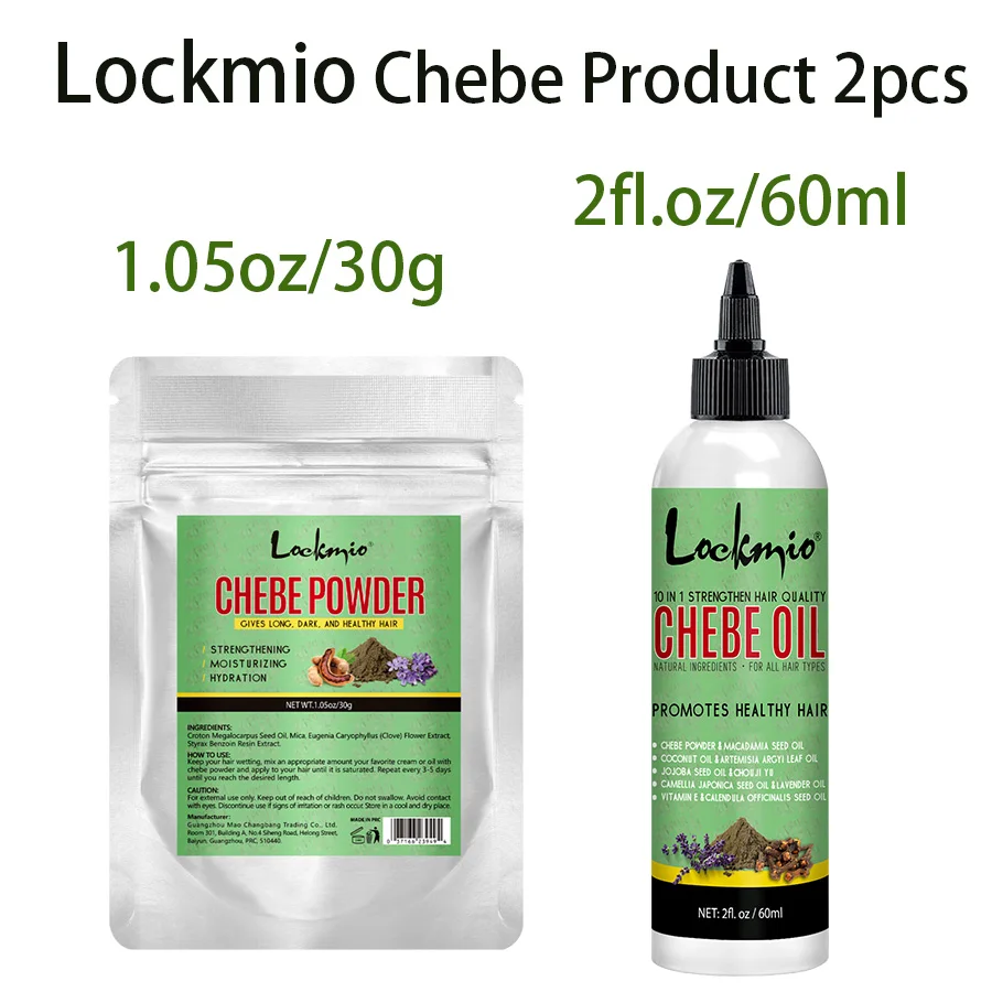 Chebe Hair Care Products Moisturizing and Nourishing DIY Essence Powder Smooth Chebe Hair Oil Powder for Dry Damaged Split Ends