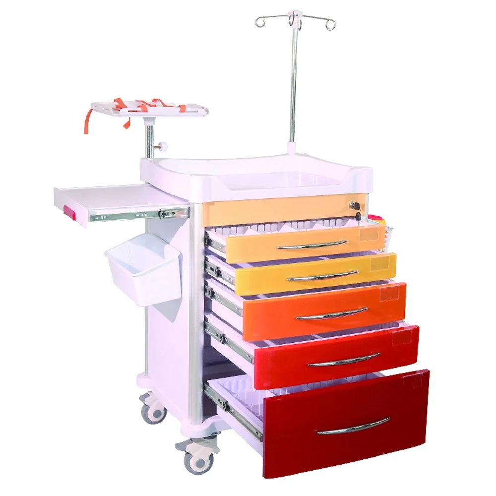 Wielofunkcyjny wózek ratunkowy na kółkach