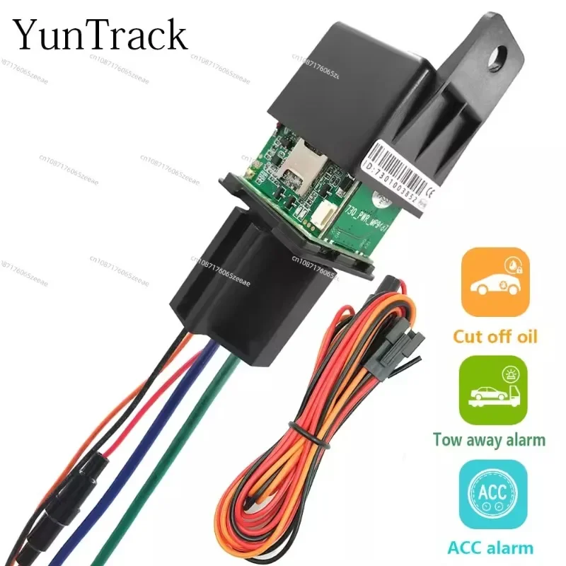 

Hot Sale 4G Relay GPS Tracker For Car Anti-theft Vehicle Tracking Device Real Time Car GPS Locator No Monthly Fee