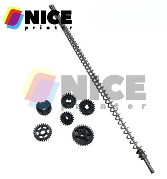 Screw Rod B110-2326 Toner Collection Coil and Drum Unit Gear compatible for Ricoh MP 7503 7502 7500 8000 8001 2075 7001 1060 107