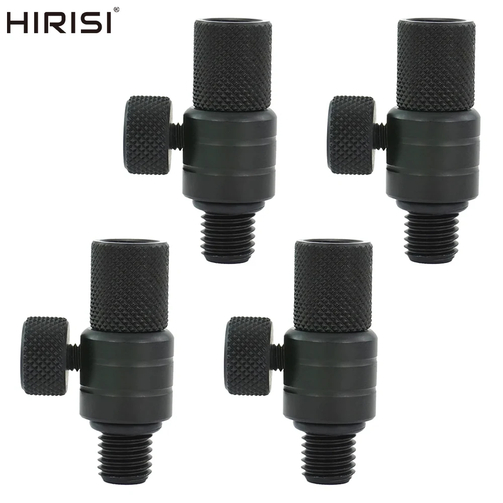 

Hirisi 4 шт., быстросменный разъем для ловли карпа, алюминий для ловли карпа, сигнализация для ловли карпа, удочка, банковские палочки AQ209