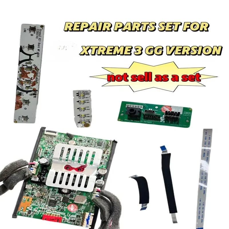 Repair Parts Set for JBL XTREME 3 GG Version - Main Board, Light