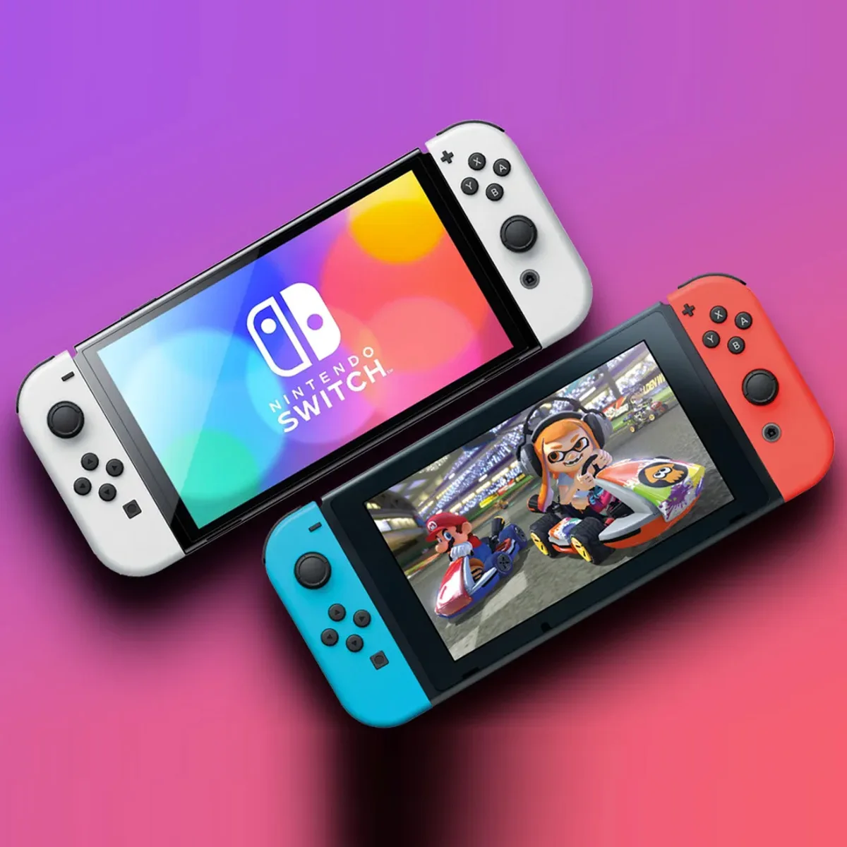 Nintendo Switch（有機ELモデル） Joy-Con(L) ネオンブルー/(R) ネオンレッド/Joy-Con(L)/(R) ホワイトHEG-S-KAAAA