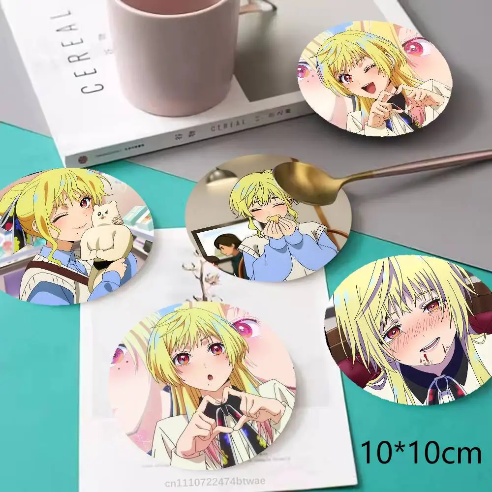 Marriage Toxin Kinosaki Mei Anti-slip Tea Coffee Cup Pad Heat-Resistant Round Bowl Teapot Mat Home Gift