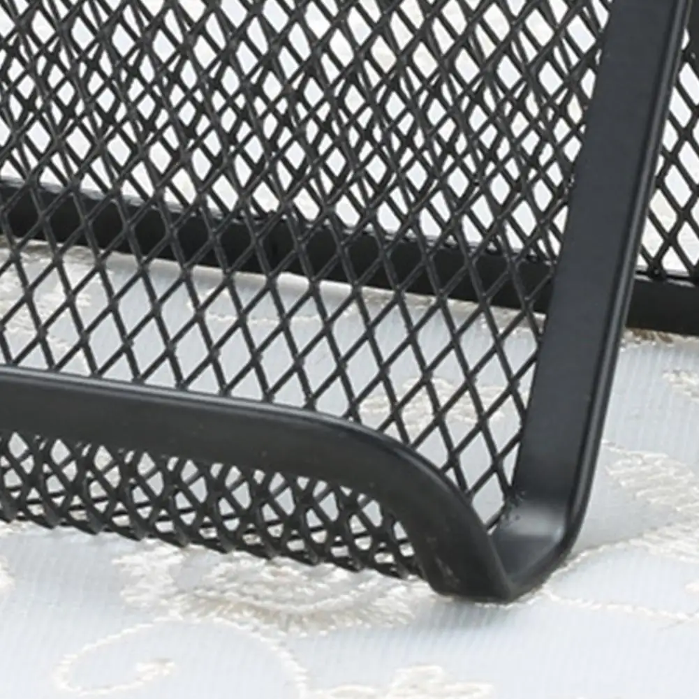 حامل بطاقة الأعمال لافتة للنظر صلابة عالية الحديد المطاوع جميع الأغراض اسم بطاقة عرض موقف اللوازم المكتبية للمنزل