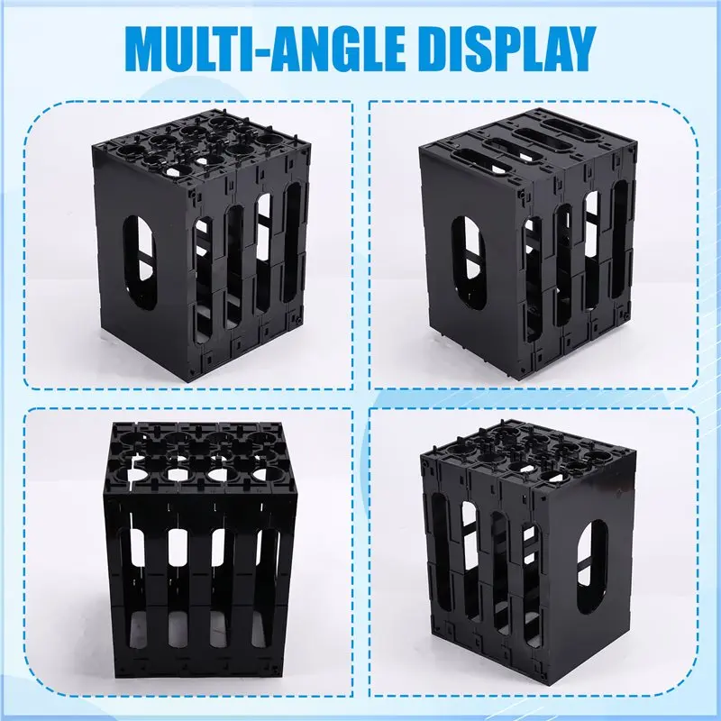 

[LXYA68Z!] For CATL EVE 90Ah 105Ah Lifepo4 Battery Cell 4S 12V Plastic Bracket Frame With Latches