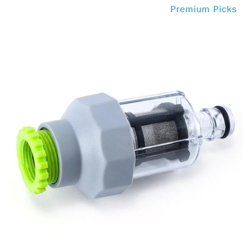 portableG3 4 Thread High Pressure Water Filter Sediment Catcher for Power Washer Car Cleaning Gardening System