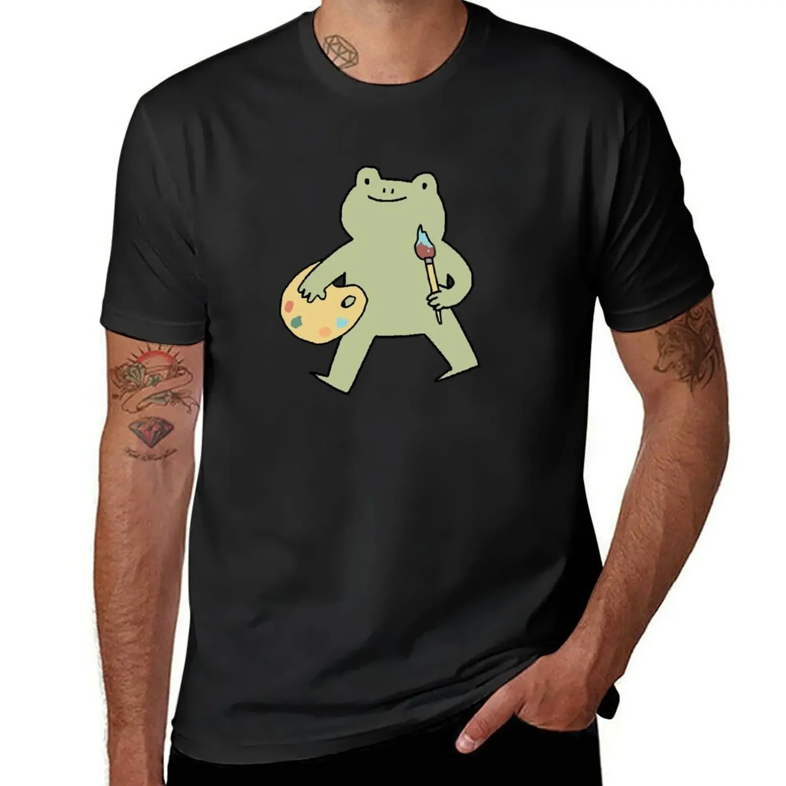 Frog artist T-Shirt essential t shirt blanks anime figures cute clothes mens graphic t-shirts big and tall