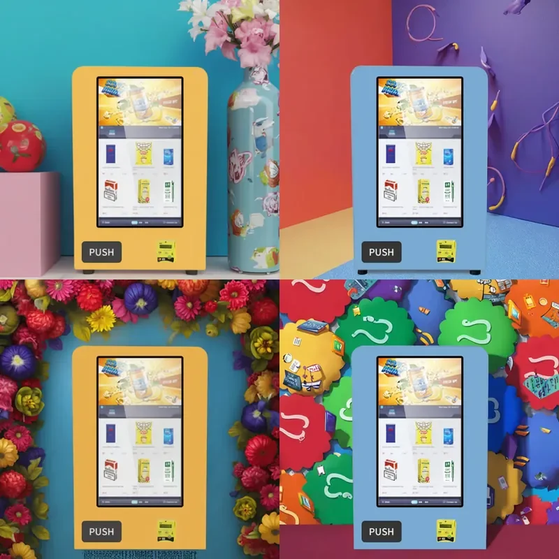 24 Hours Self Service Cigarette Vending Machine Small Vending Machine for Women Products Sanitary Pad Vendor Cashless Payment
