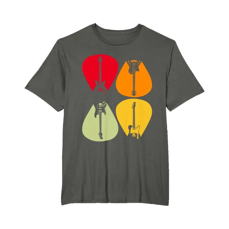 Mediator Retro Guitar T-Shirt-