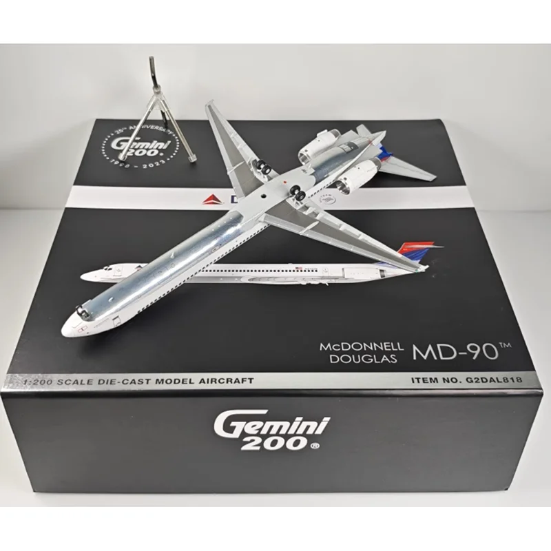 GeminiJets Diecast Scala 1:200 G2DAL962 Delta Air Lines MD-88 N925DL Collezione di modelli di aerei in lega Ornamento Regalo Giocattolo