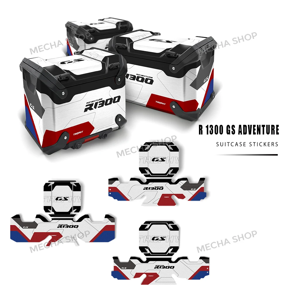 Panniers Aluminium Stickers For R1300GS ADV R1300 GS Adventure Triple Black 2024-2025 Suitcase Stickers