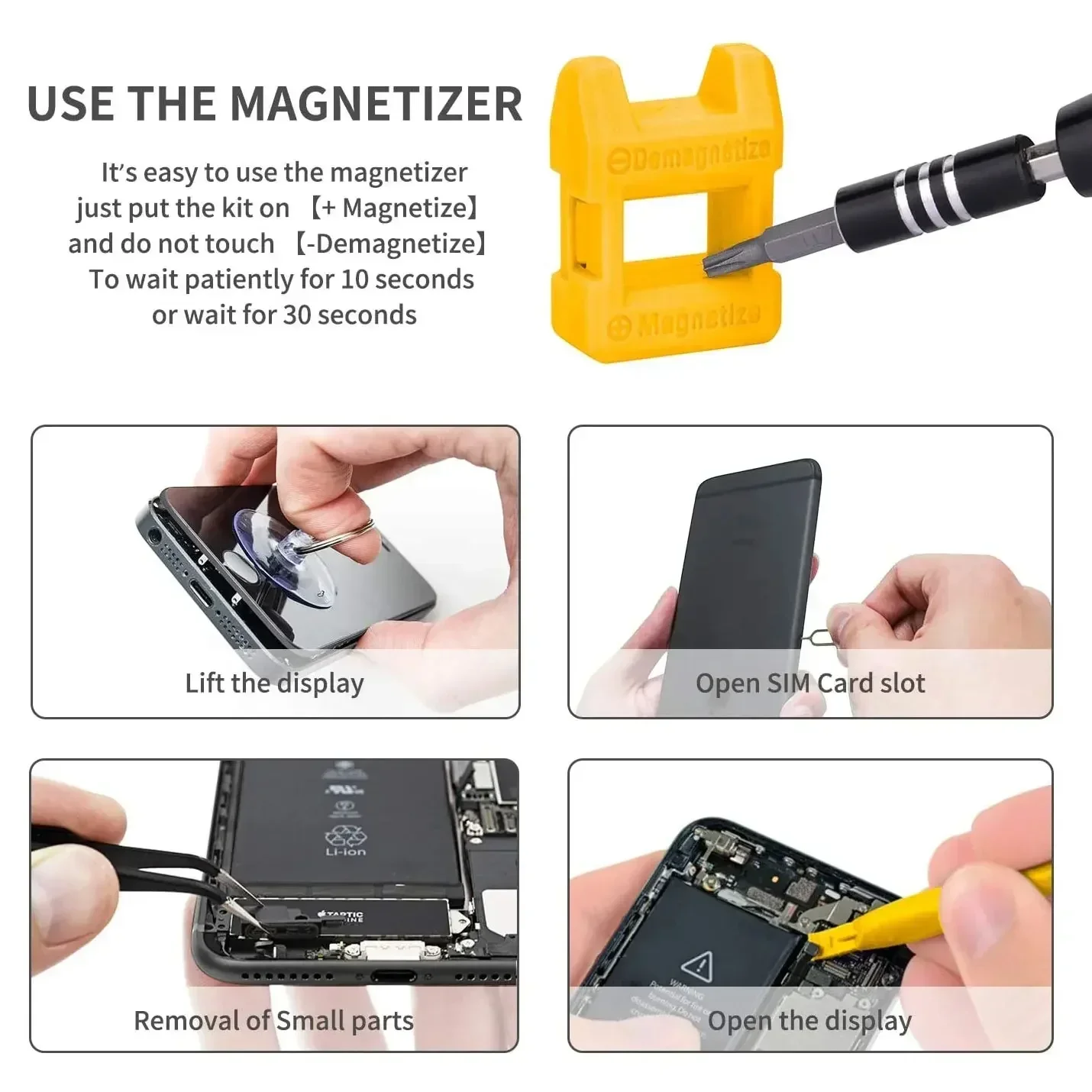 Computer-Reparatur-Set, 135-in-1-Schraubendreher-Set, PC, Laptop, Telefon, Uhr, Reparatur, Schraubendreher, Handwerkzeug, kleines Schlagschrauber-Set