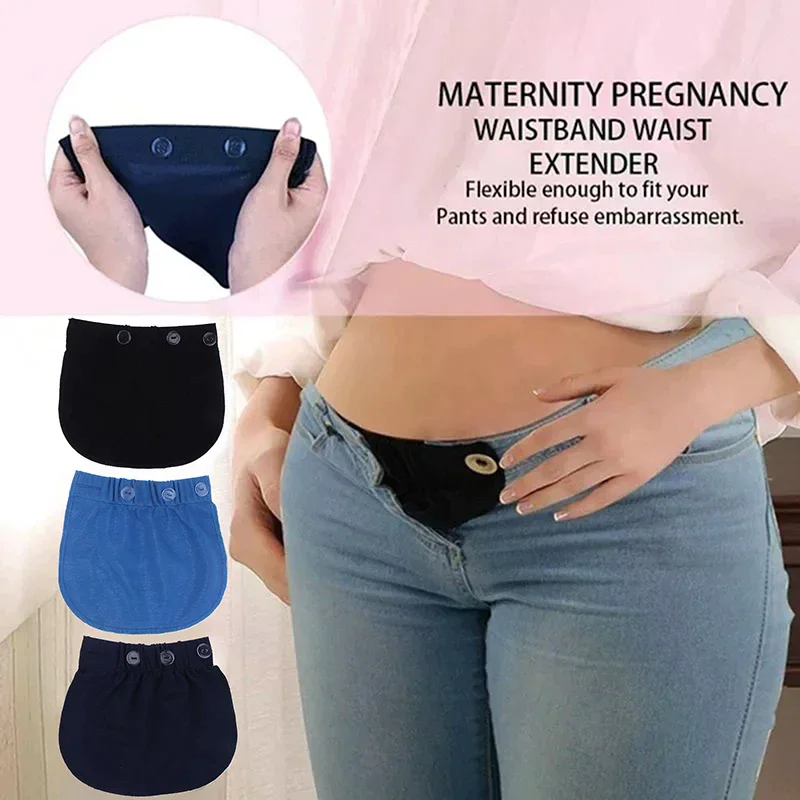 

Пояс для беременных, регулируемые эластичные брюки, удлиняющие удлиненные пуговицы для аксессуаров для беременных