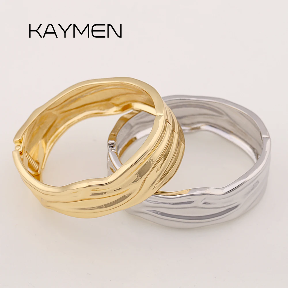 Vintage Unique Textured Bangle For Women Fashion Rough Pattern Stylish Bracelet Trendy Chic Elegant Cool Gift Lovely Accessory