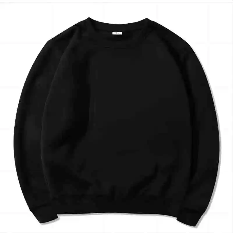 2023 Spring and Autumn Fashion Brand Solid Color Round Neck Long sleeved Sweater for Men and Women\'s Fashion Casual Sports Shirt