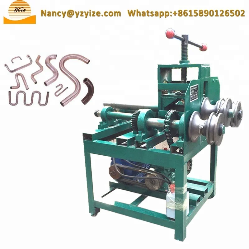 Piegatubi elettrici per tubi con barra in acciaio Macchina piegatubi per tubi quadrati Prezzo Piegatubi per tubi tondi verticali in acciaio inossidabile