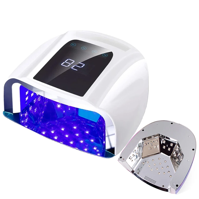 Niet-oplaadbare 96W nagellamp met handvat, gellakdroger, manicure-apparaat, UV-licht voor nagels, professionele nagel UV LED-lamp