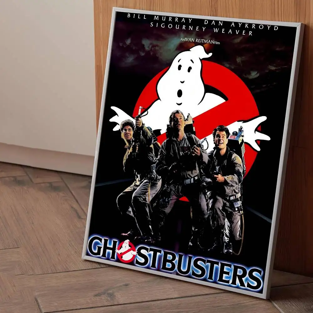 ملصق غطاء فيلم G-Ghostbusters عالي الجودة مطبوع مقاوم للماء ملصق فني جداري لشريط ديكور غرفة المعيشة هدية