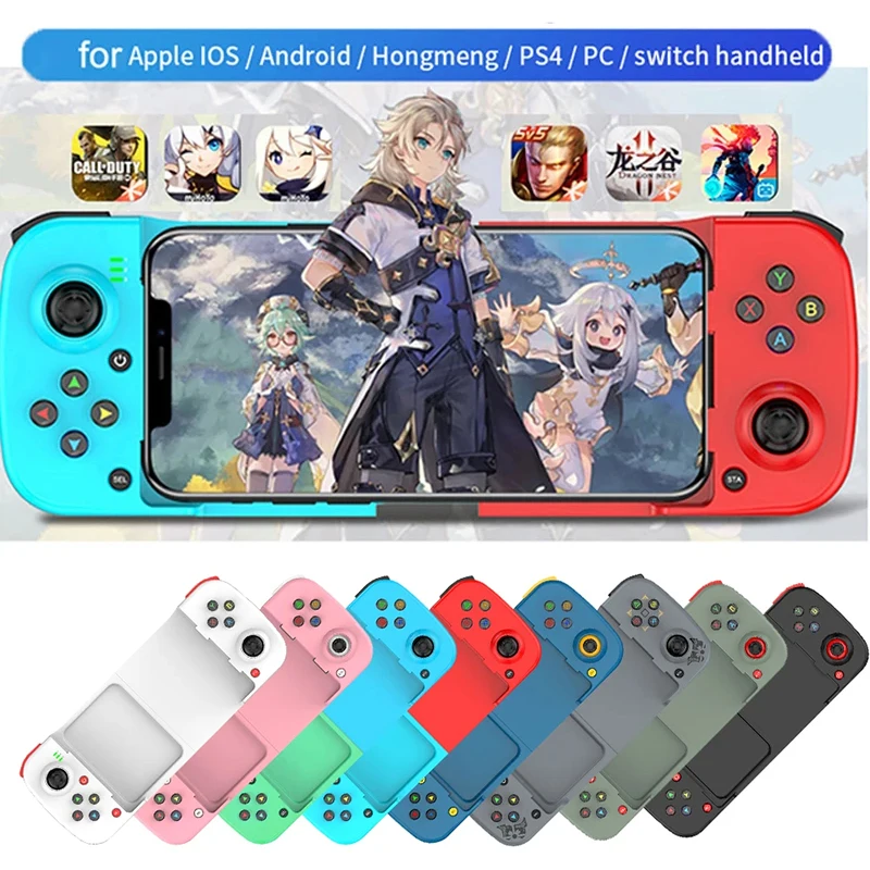 D3 Wireless Bluetooth-compatible Stretchable Gaming Controller For Mobile Phones Android Ios PC Gamepad Joystick Game Control