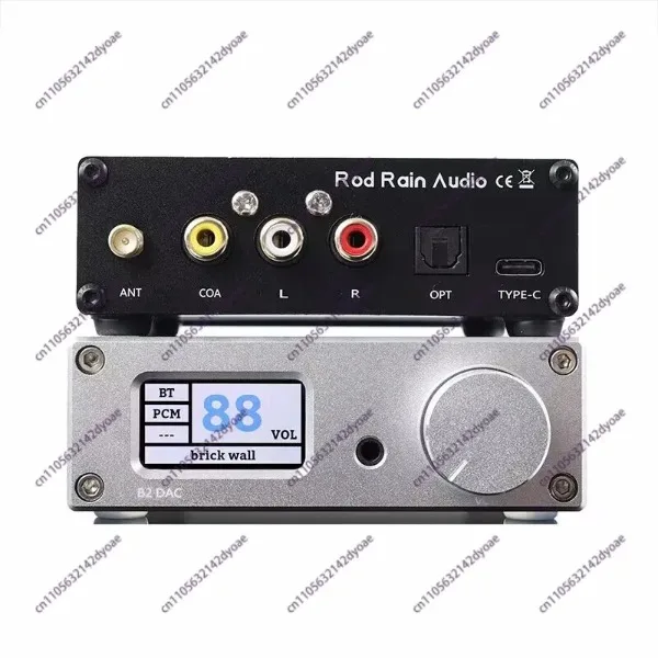 B2 Dual ES9038Q2M Qualcomm Bluetooth 5.4 Receiver Decoder USB Sound Card Lossless LDAC