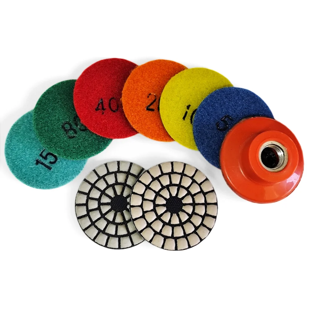 

2 Inch 50mm Dry Diamond Polishing Pad Type For Granite Marble Sanding Disc Stone Polishing Dia-mond Polishing Pad Polish Tool