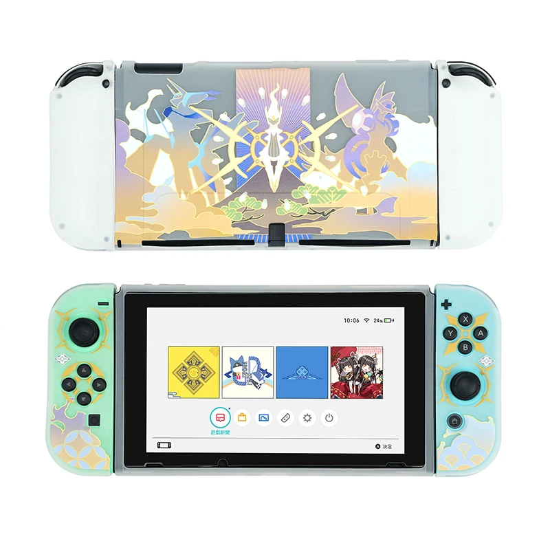 For Nintendo Switch OLED Accessories Protective Shell NS Joycon Game Host Console TPU Soft Cover for Switch OLED Protection Case