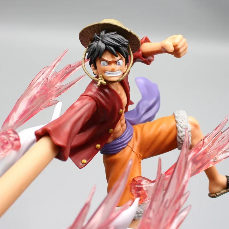 29cm Enies Lobby One Piece Anime Figure Long Hand Luffy Figures Rubber Fruit Action Figurine GK Model PVC Collection Doll Toy