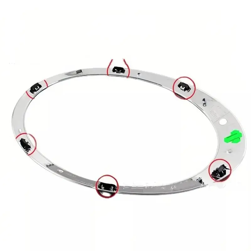 Front Headlight Trim Surround Clips 1/5/10Pcs Wear Resistant Replacements for DIY Car Repair Maintenance