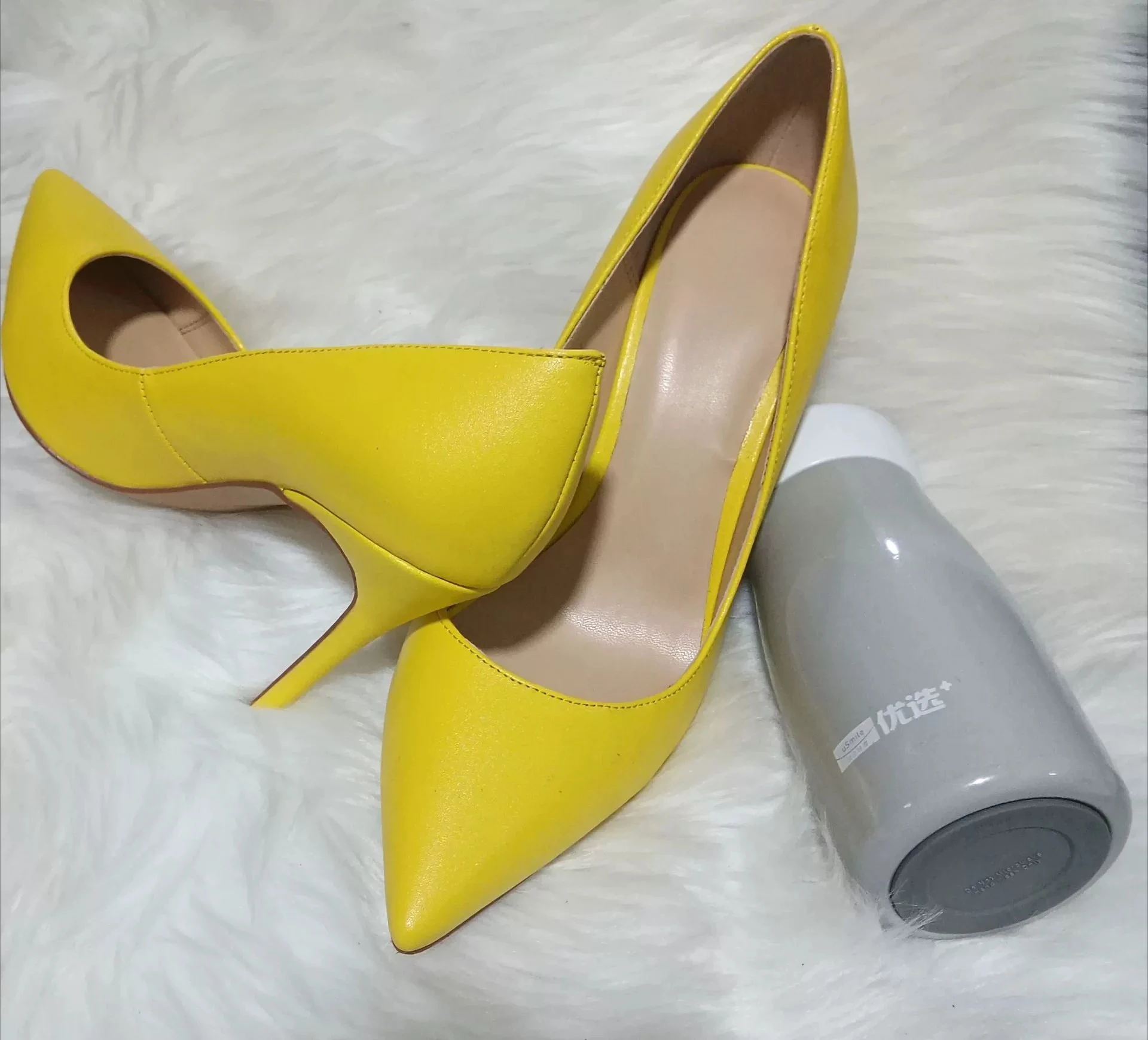 2027 New Shallow Mouth Pointed Stiletto High Heels Matte Fashion Commuter Work Size 33-46 Women's Single Shoes
