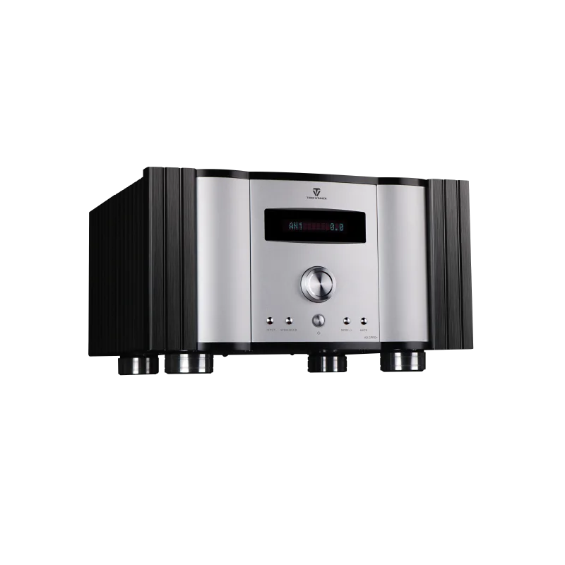 AB Class HIFI 250W Home Amplifier Pre-Channel Digital Audio Support Phono Record Player Big Power Stereo Amp