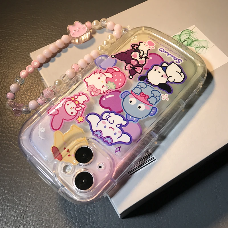 Sanrio stand Case For POCO M3 M5S C55 X3 X4 GT M6 Pro Xiaomi MIi 10T Lite 12 13 13T 12T Pro Redmi Note 10 11S 5G K50 K60 cover