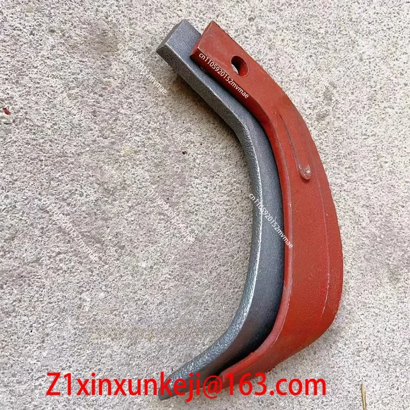 Hand Held Tractor Micro Tiller Accessories, Digging and Loosening Soil Micro Tiller Blade, One Top, Five Pieces, Small 195 Type
