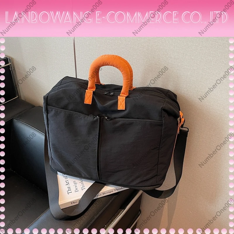 For Korean Style Simple Tote Bag Large Capacity Women Shoulder Bag Casual Commuter Computer Bag Fashion Handbag