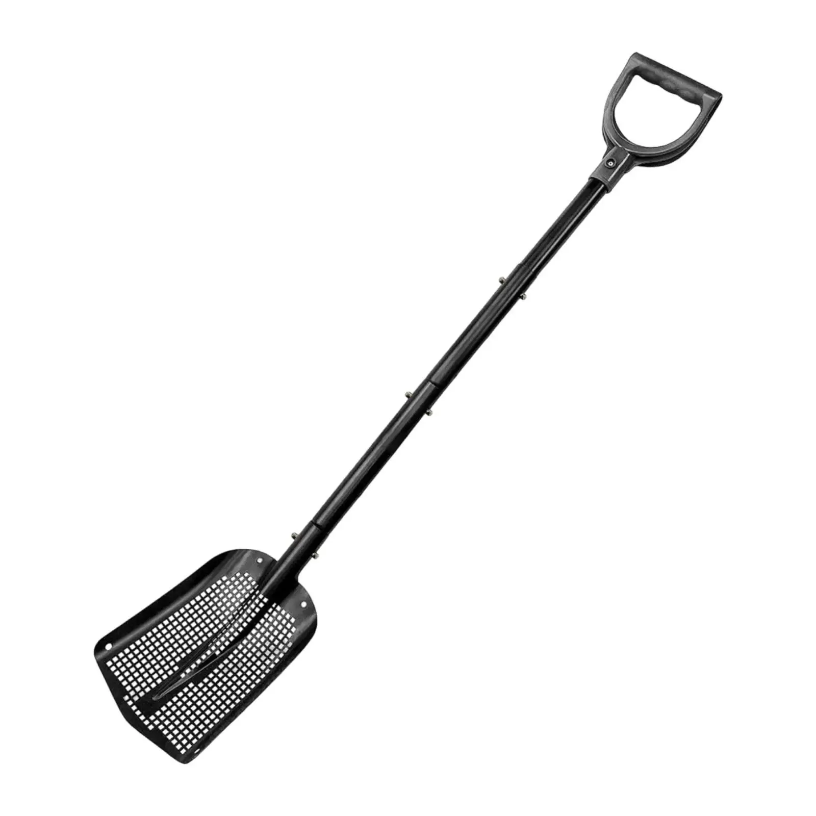

Sand Sifter with Handle Sifting Shovel Sand Shovel Sifting Scoop for Chicken Coop Cat Litter Metal Detecting Cleaning Gardening