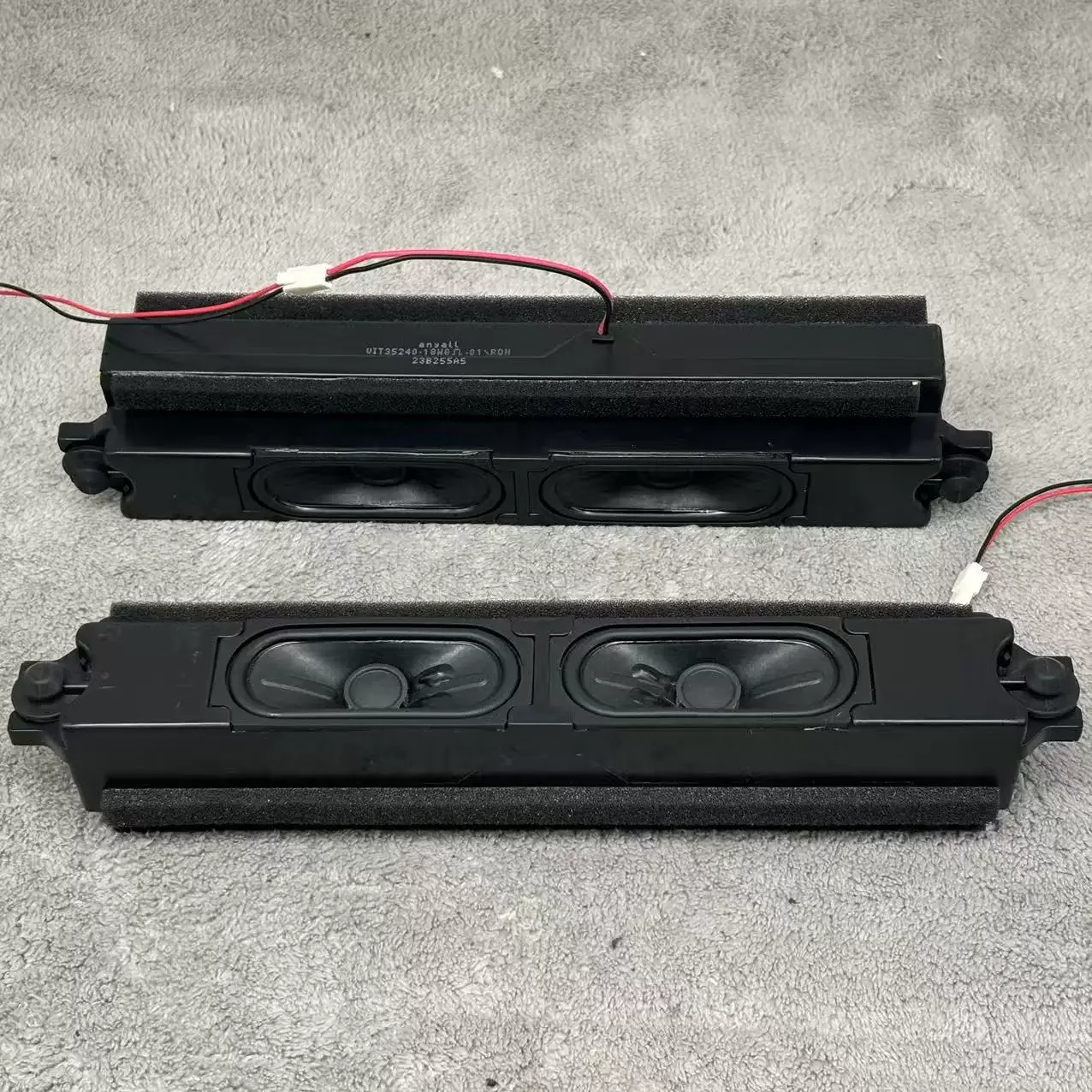 2PCS GHXAMP Dual Full-Range Passive Sound Bar Speakers | 8 Ohm 18W Bass Reflex | DIY Audio Kit – Highs, Mids & Lows