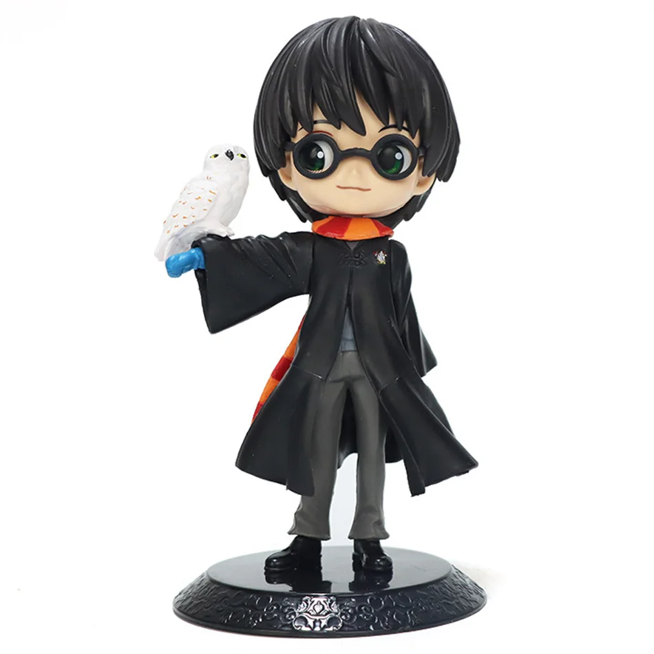 Harry Potter Q Posket Series Version Role Draco Malfoy Hermione Action Figure Anime Collectible Dolls For Kids Christmas Toys