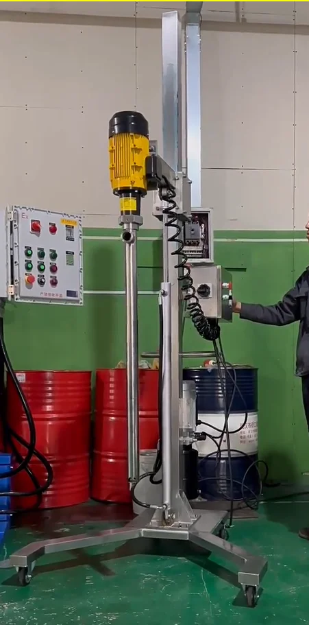 Drum Evacuation System Automatic Progressive Screw Roller Hoist System