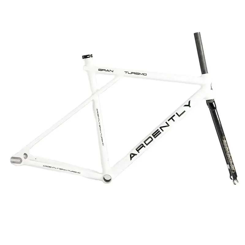 2024 ARDENTLY FixedGear Bike Frameset 700c Aluminum Frame And Carbon Fork 53CM 55CM 57CM High Quality Single Speed Bicycle Frame