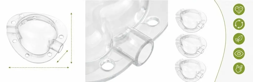 3Pcs Heart Shape Fruit Shaping Mold Reusable Garden Vegetable Forming Tool for Tomatoes Strawberries Calabash Transparent
