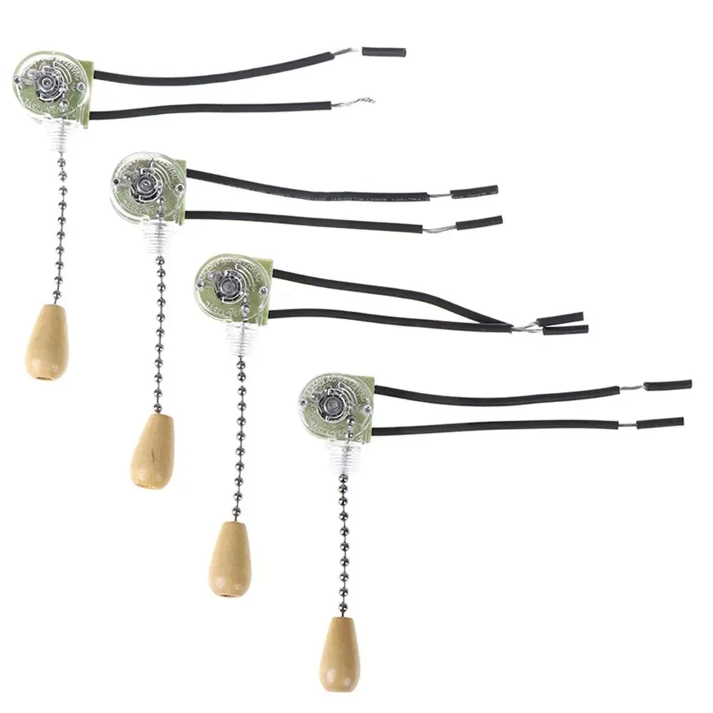 

Bedside Lamp Home Wall Light Ceiling Fan Lamp Chain Cord Switch Lighting Accessories Light Replacement Tools Pull Switch