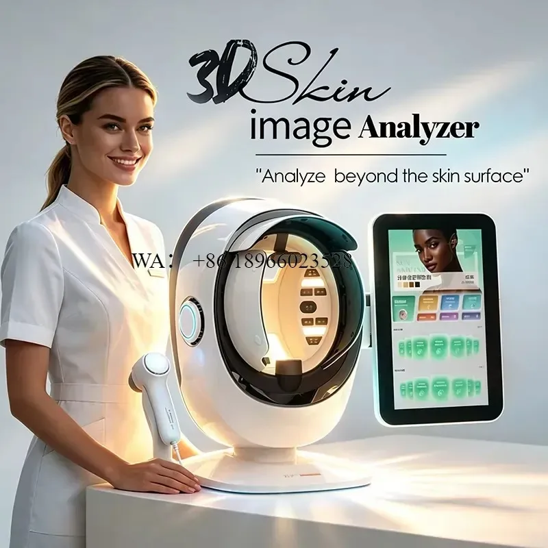 WMWMNU Bulk Wholesale Mini Smart Analyzer Portable Facial Scanner Cosmetic Efficacy Test Device For Skincare Store