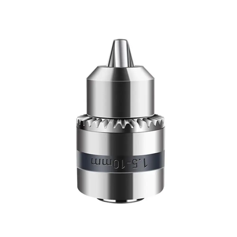1.5-10mm Angle Grinder Adapter M10 Thread Adapter Quick Change Conversion Electric Drill Chuck Thread Collet with Key Durable