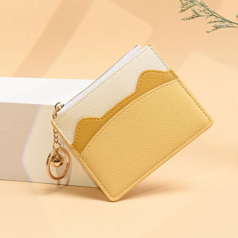 

PU Leather Cat Ears Card Holder Fashion Square Multifunctional Slim Wallet Small Credit Card Holders Leather Coin Purse Ladies