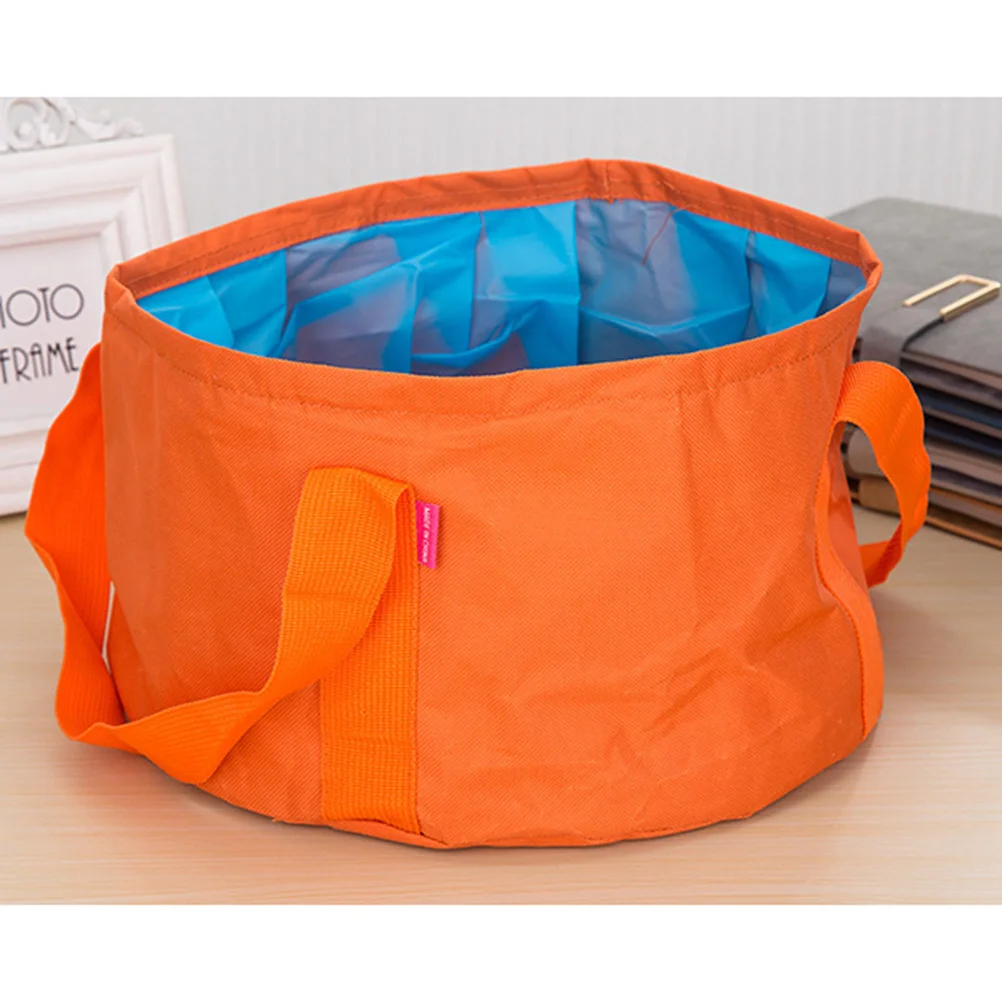 

2pcs Portable Foldable Washbasin 18.5X4.7Cm Water Bucket For Camping Hiking Fishing Car Washing Storage Basin Bowl Sink Travel