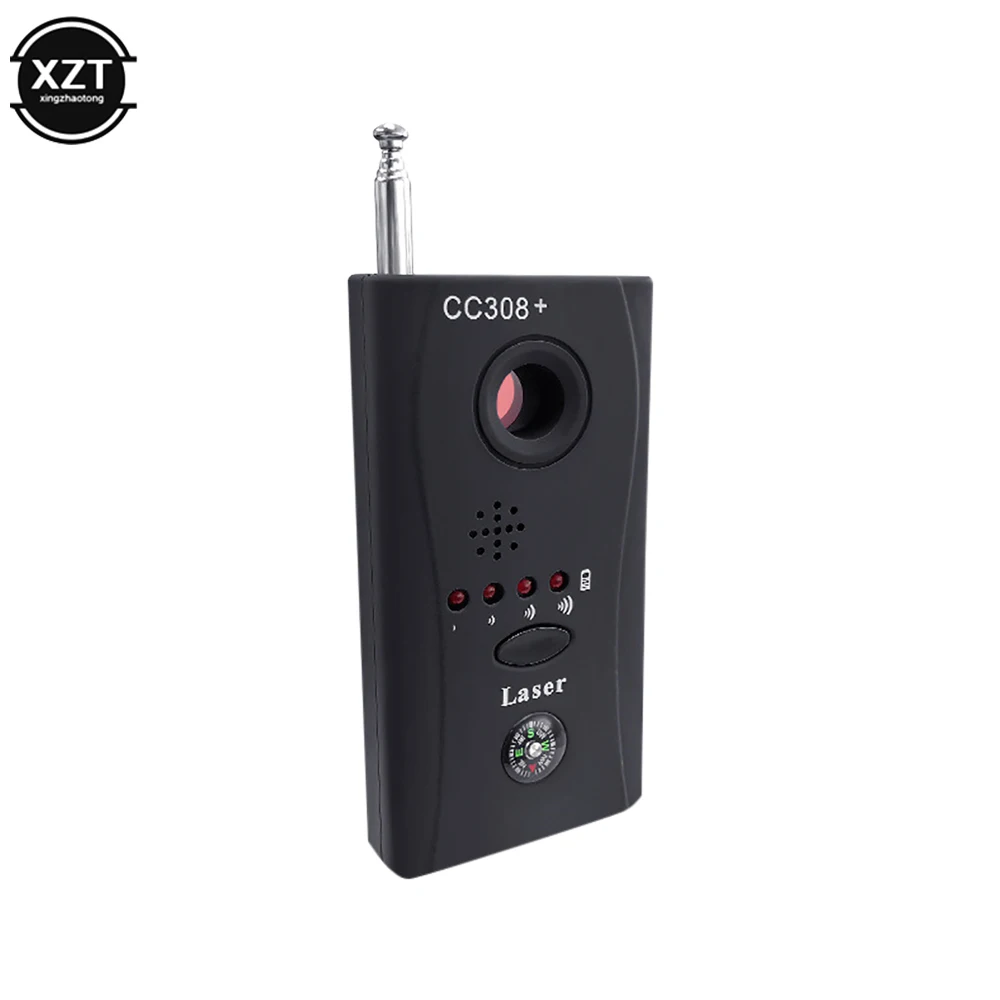 무선 카메라 렌즈 신호 감지 다기능 CC308 감지기, 무선 전파 신호 감지, WiFi RF GSM 장치 탐지기