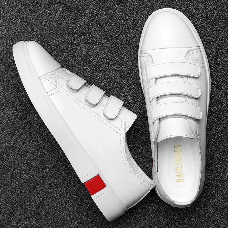 Autumn 2025 Men's White Chunky Sneakers - Breathable Minimalist Design, Student-Friendly & Instagram Popular