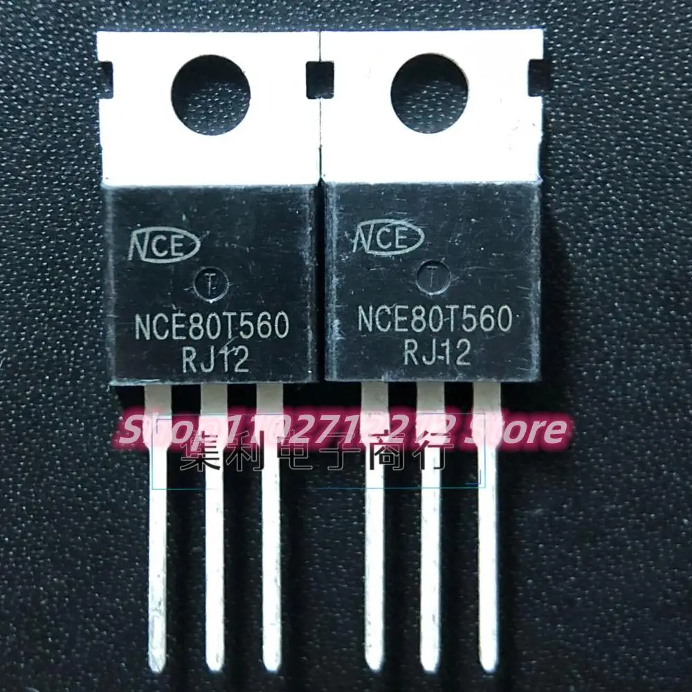 5PCS-10PCS  NCE80T560  TO-220 800V9A NMOS  Imported NEW Original  Quick Delivery