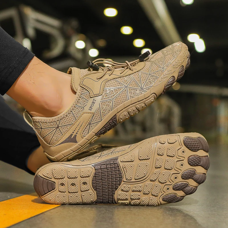 Summer Men Swimming Shoes Lightweight Quick-Drying Water Sports Shoes Yoga Diving Non-Slip Barefoot Shoes Women Swimming Shoes image 2